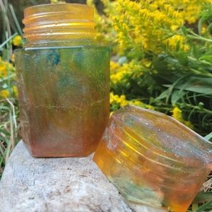 Nebula jar and coin tray